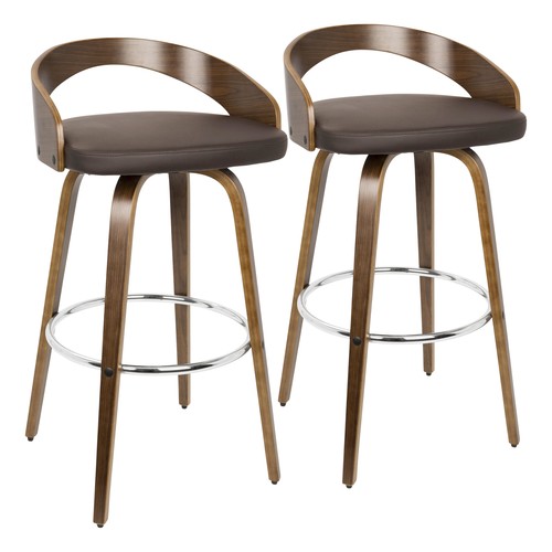 Grotto 30" Fixed-height Barstool - Set Of 2